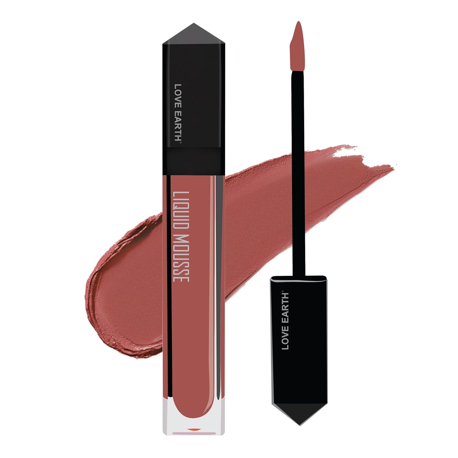 Love Earth Lipstick (Matte) (6 ml (Pack Of 1) Citrus Cosmo)