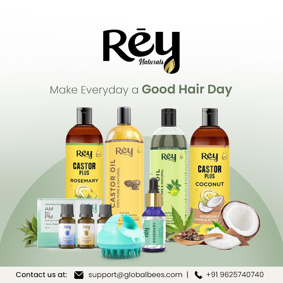 Rey Naturals Multani Mitti For Face - 200gm | Multani Mitti Powder For Face & Hair | Multani Mitti Face Mask For Pore Minimization | Detan Pack For Tan Removal