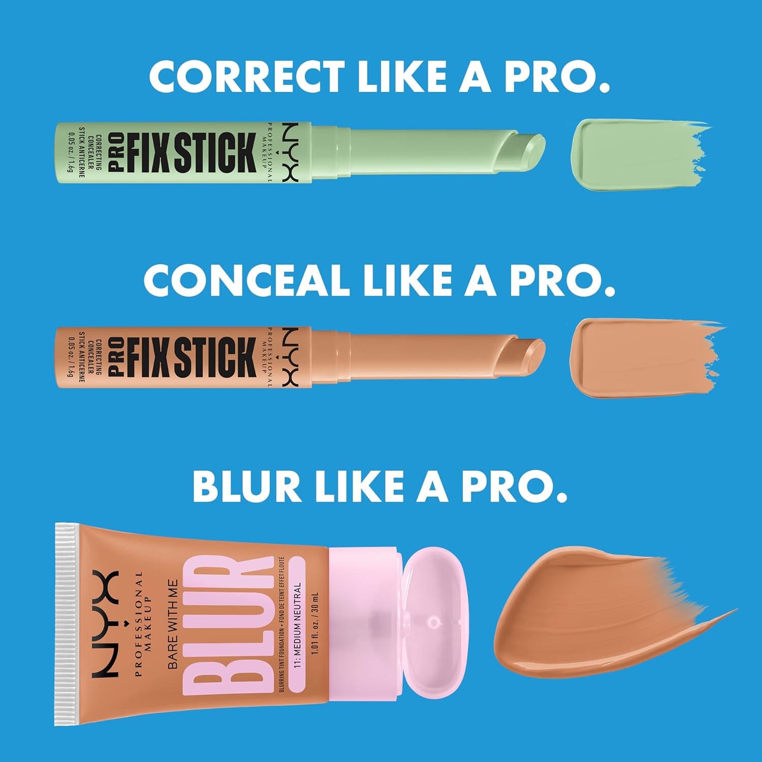 NYX - Cosmetics Pro Fix Stick Concealer (1.6g)