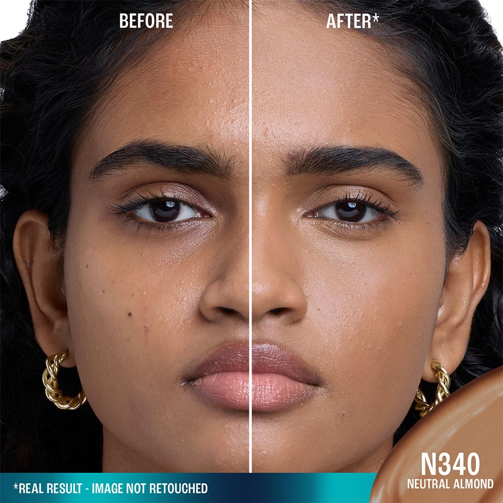 LAKMÉ 9to5 Hya Matte Full coverage Liquid All skin type Foundation + Hyaluronic Acid Neutral Almond - 25ml