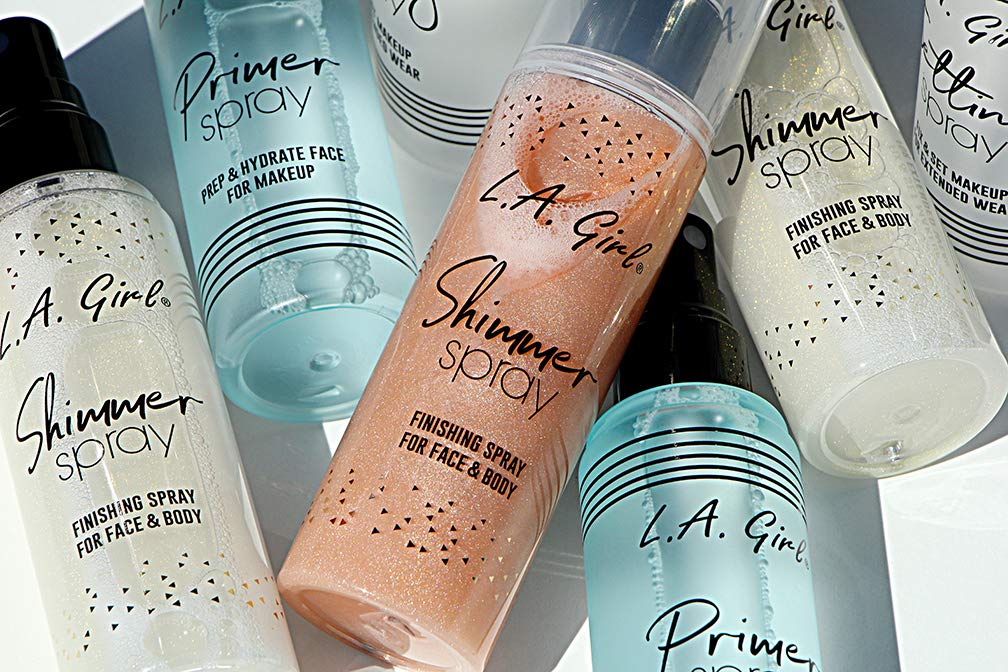 L.A. Girl Primer Spray, 80ml – Lightweight, Hydrating & Oil-Control Face Mist | Pre-Makeup Setting Spray for Smooth Base & Long-Lasting Makeup | Suitable for All Indian Skin Types