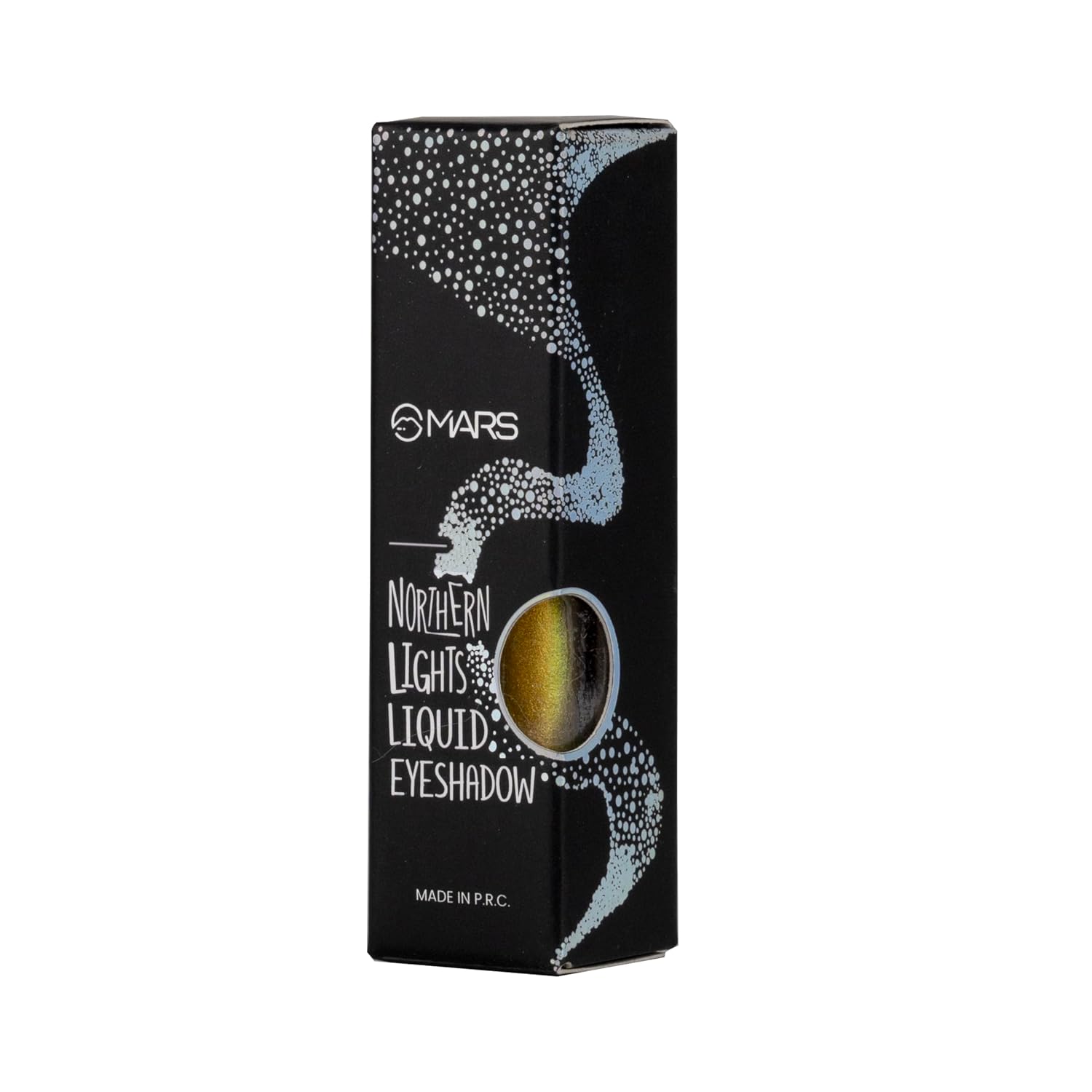 MARS Northern Lights Liquid Eyeshadow With Dual-Tone Chrome Effect | Liquid Shimmer | One Swipe Pigmentation | Smudge Proof | Light Weight Formula (1.8ml) (03-Alaskan Aurora)