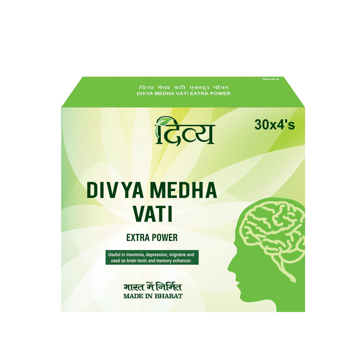Divya Medha Vati Extra Power - 92 g (120 Tablets)