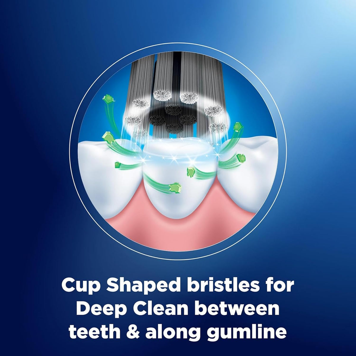 Oral-B Cavity Defense Soft Toothbrush For Adults, Charcoal Extract Soft Bristles, Removes Bacteria For Cavity Protection, Multicolour Toothbrush Set, Oral B Den
