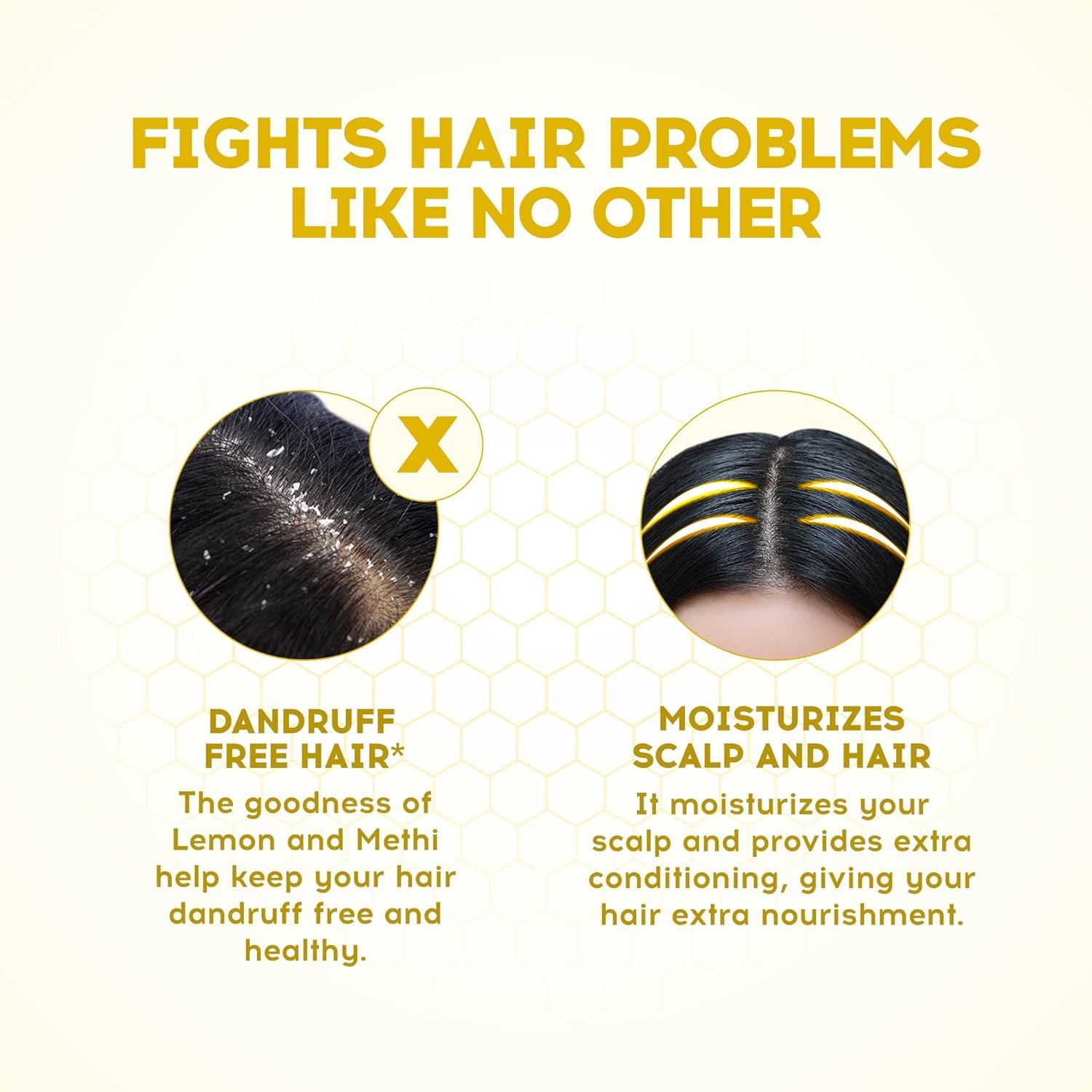 Dabur Vatika Naturals Anti Dandruff Shampoo - 640 ml | 7 Natural Herb Extracts | Contains Lemon, Methi & Tea Tree Oil | Exfoliates Flaky Scalp for Dandruff-Free Hair | Everyday Shampoo for Women & Men
