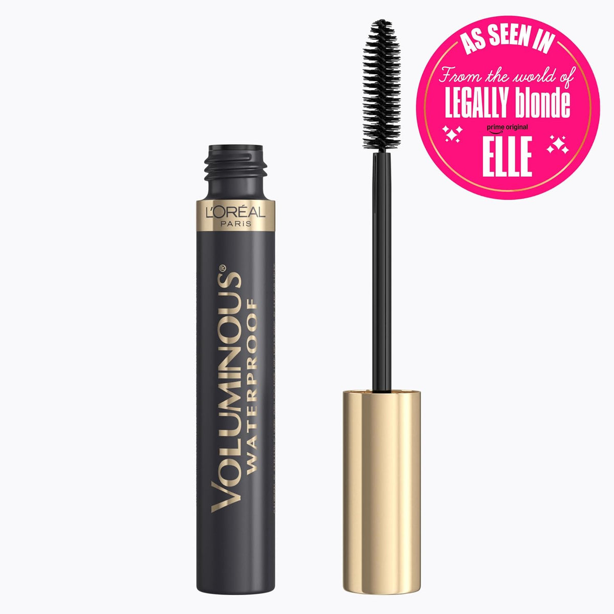L'Oreal Paris Voluminous Original Waterproof Mascara, Black Brown, 0.28 Ounces multicolour 8.28 ml (Pack of 1)