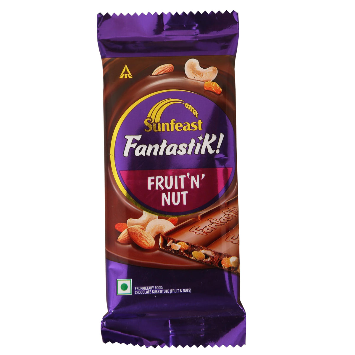 Sunfeast Fantastik! Fruit N Nut Chocolate Bar, 34g