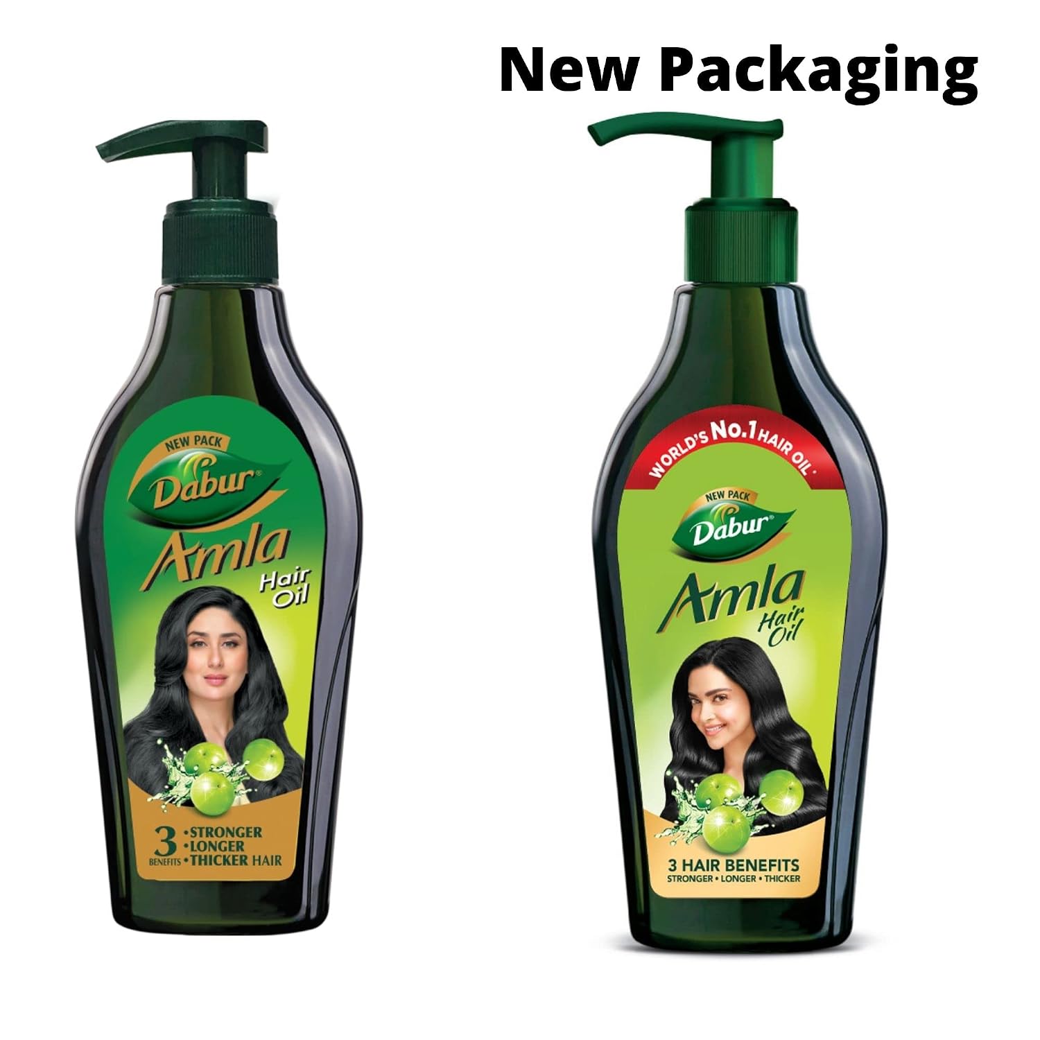 Dabur Amla Hair Oil - 550 ml | For Strong, Long and Thick hair | Nourishes Scalp | Controls Hair Fall, Strengthens Hair & Promotes Hair Growth (Pack of 2) Visit the Dabur Store