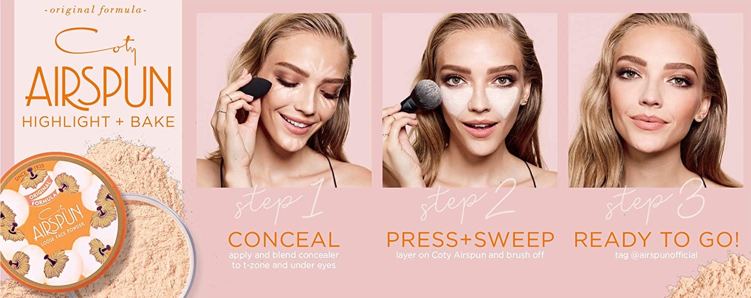 Airspun - Loose Face Powder, Translucent (35g)