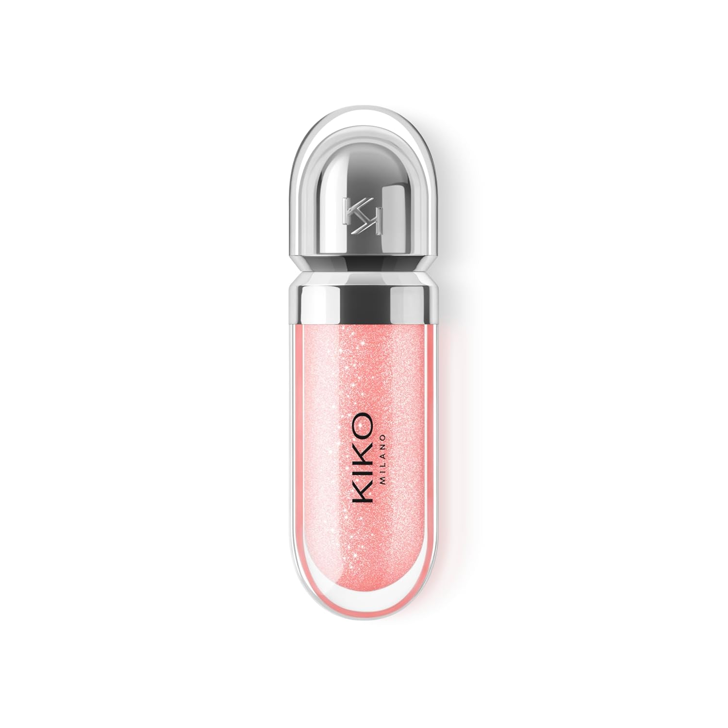 KIKO Milano 3D Hydra Lip Gloss – High Shine, Hydrating, Plumping, Non-Sticky, Moisturizing Lip Makeup Color:04 Pearly Peach Rose