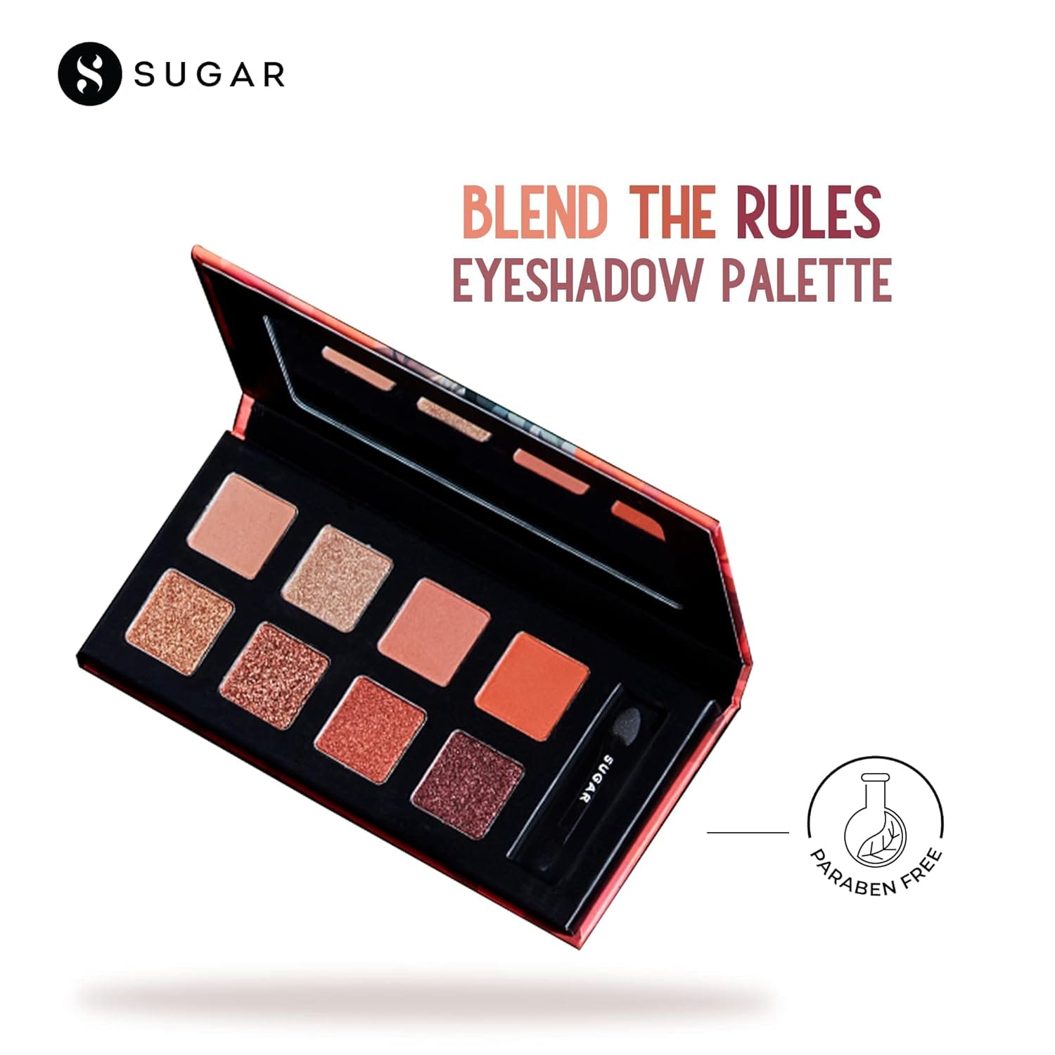 SUGAR - Blend The Rules Matte Eyeshadow Palette (06 Starlight) - 10.4g