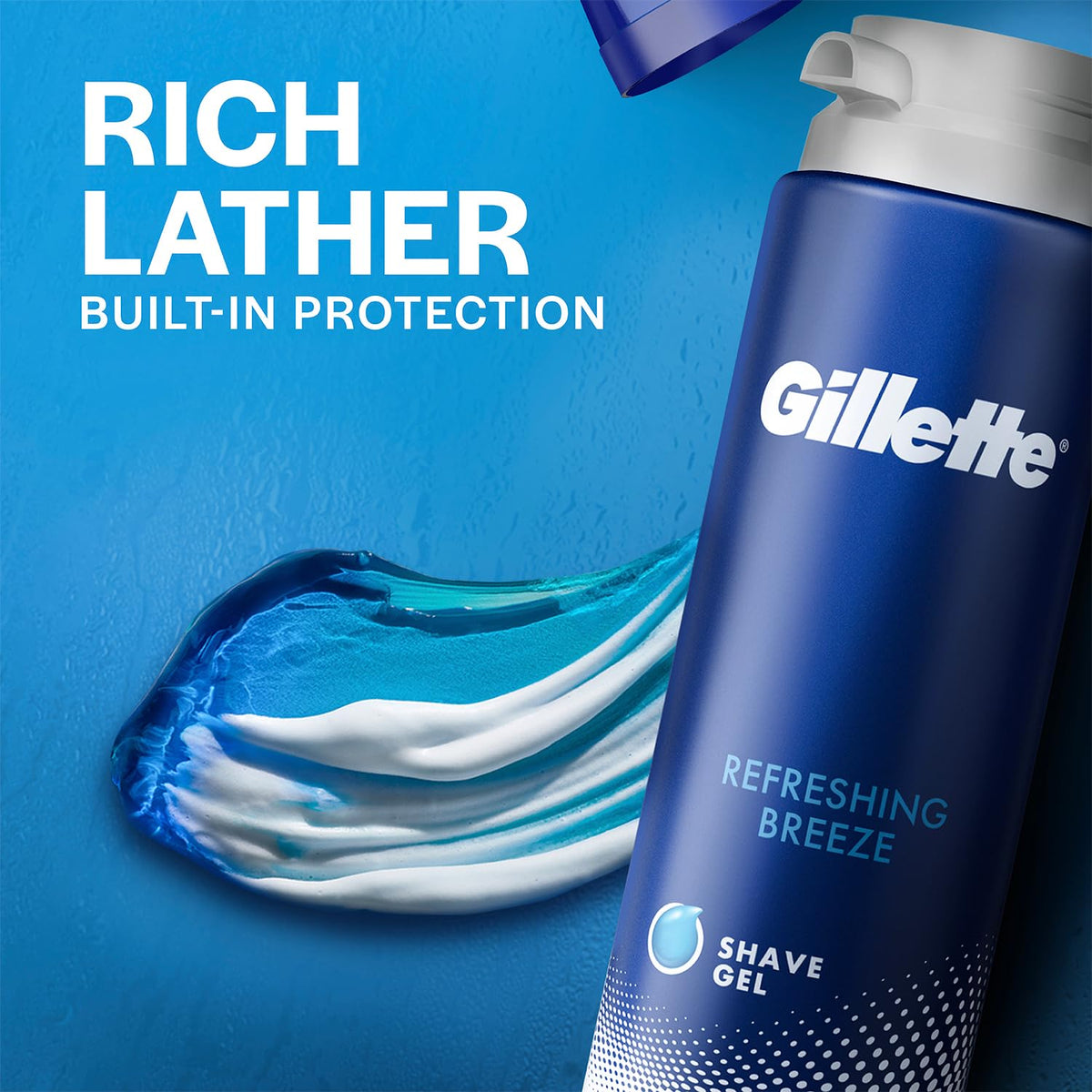 Gillette Shaving Gel Comfort Glide 195G, 195 Gm