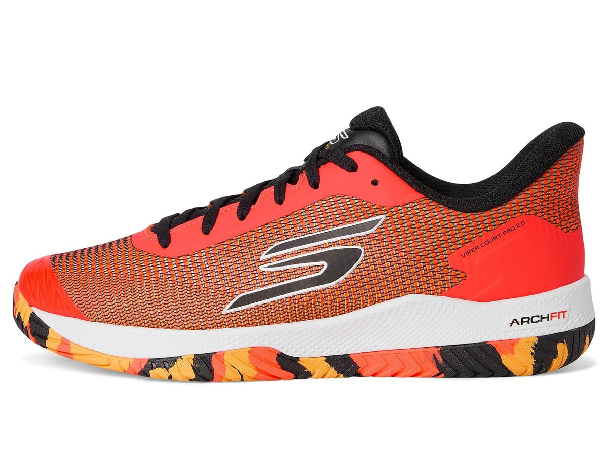 Skechers Men's Pickleball Viper Court Pro 2.0 Sneaker 10 UK (11 US) Orange