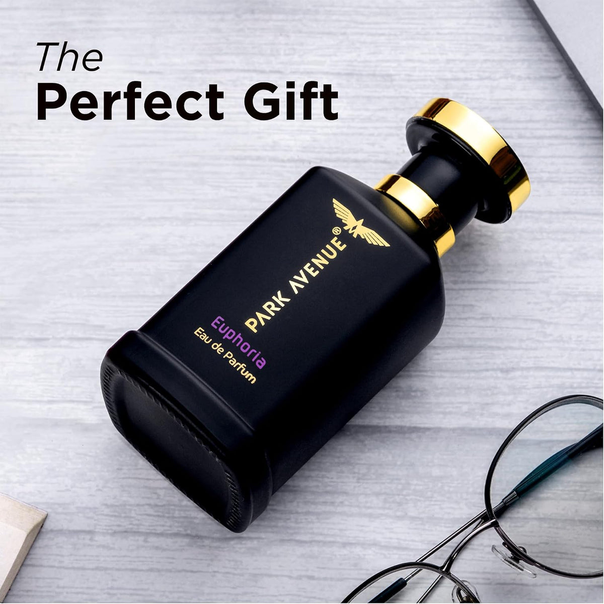 Park Avenue Euphoria, Eau De Parfum Men, 100ml | Long Lasting Perfume for Men | Premium Luxury Fragrance Scent | Aromatic Blend of Amber & Musk | Suitable for E