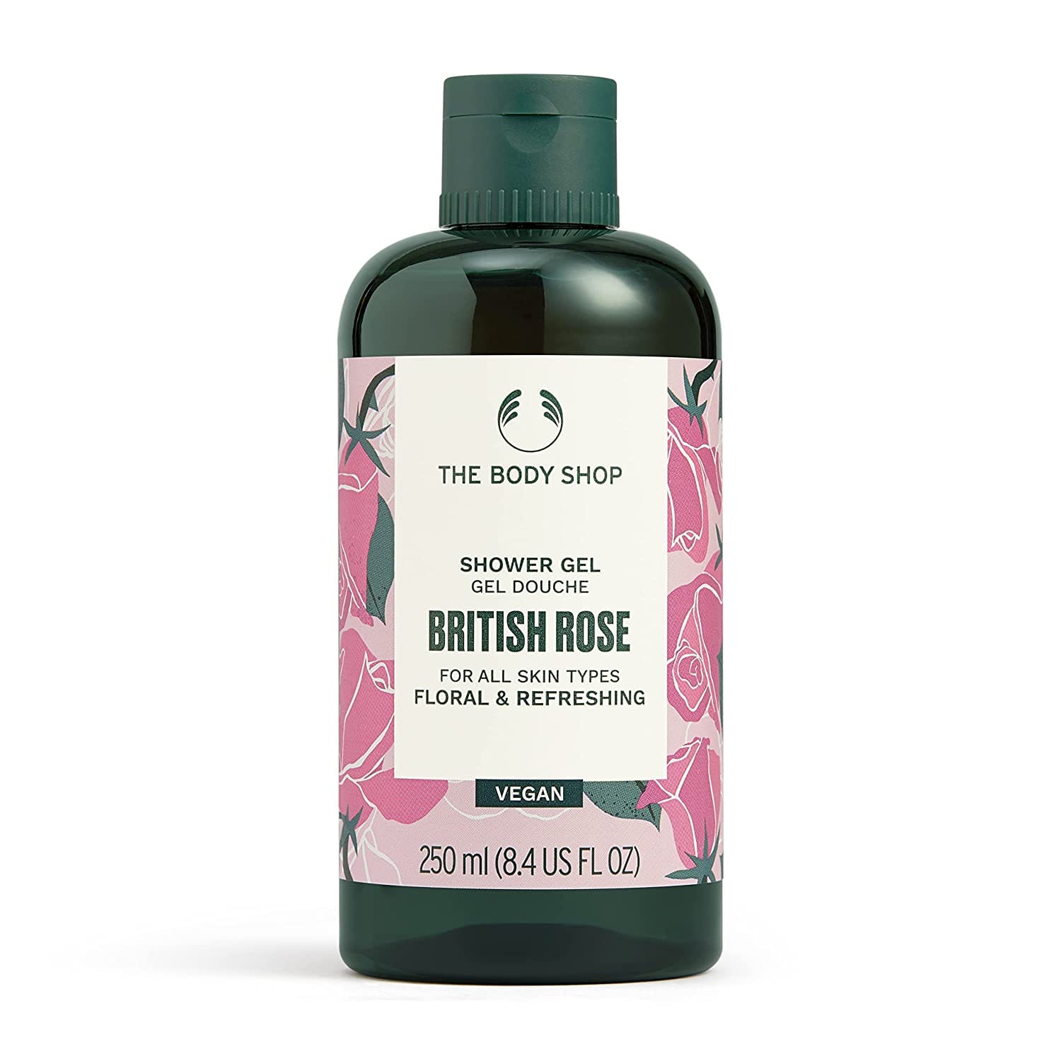 The Body Shop - British Rose Shower Gel (250mL)