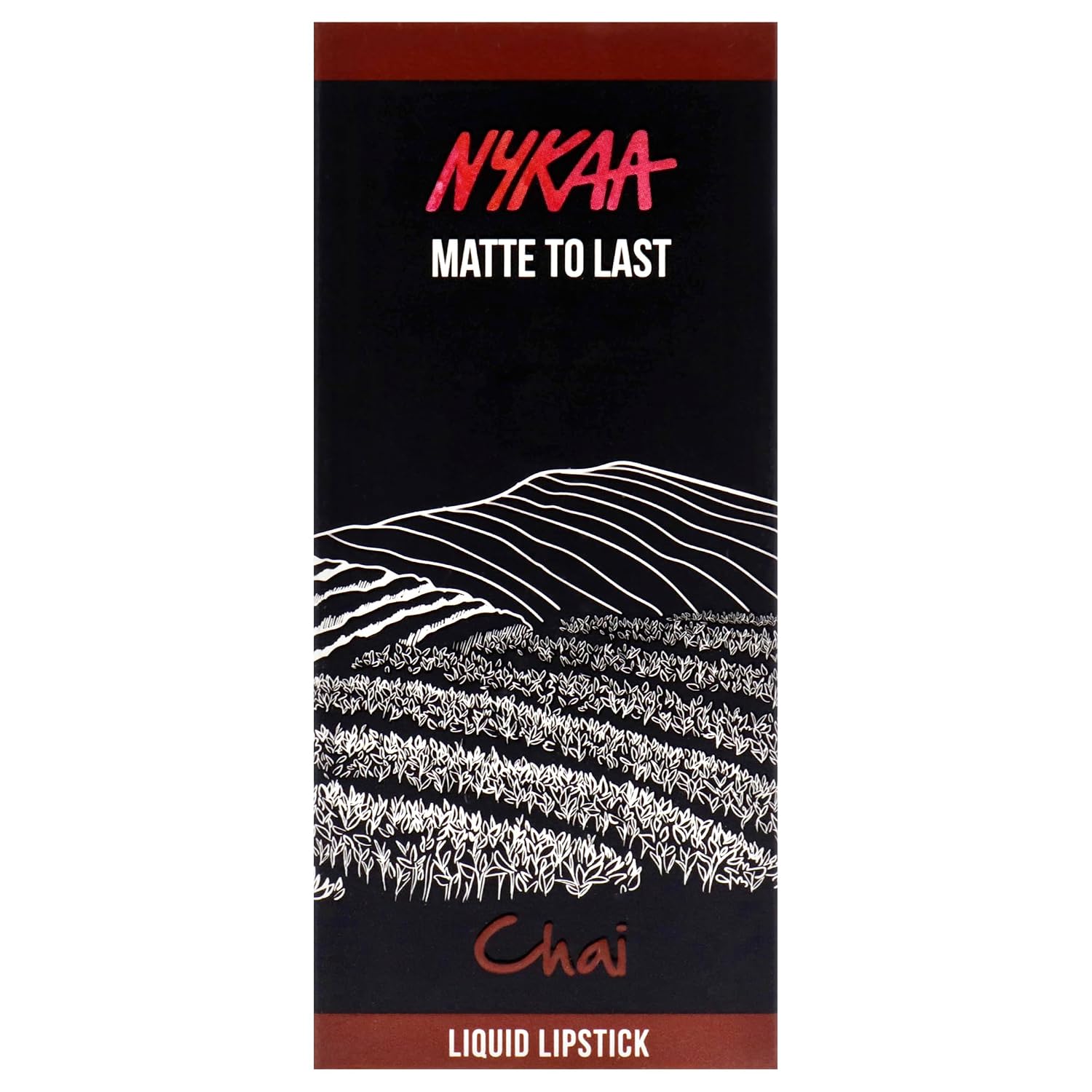 Nykaa Matte to Last Liquid Lipstick, Matte Finish, 5ml - 18 Chai