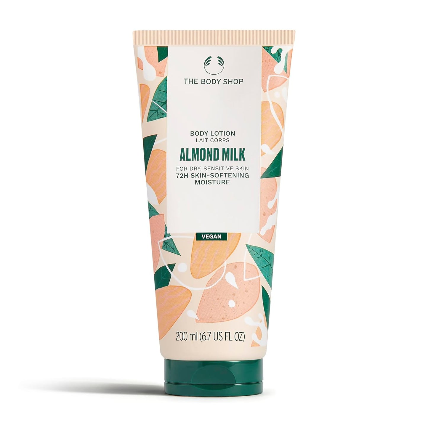 The Body Shop Almond Milk and Honey Body Lotion – Hydrating & Moisturizing Skincare for Dry and Sensitive Skin – Hypoallergenic – 6.7 oz