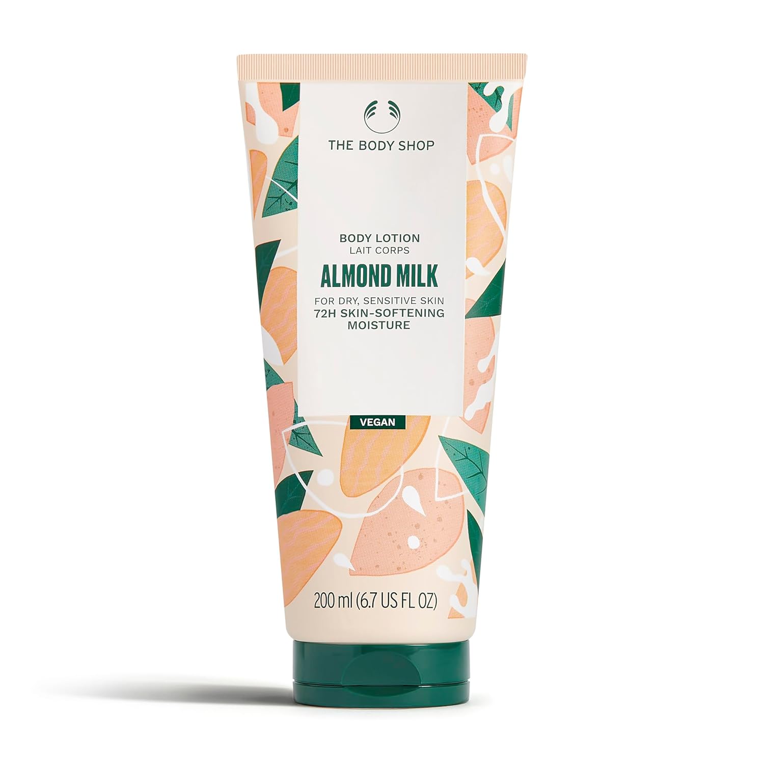 The Body Shop Almond Milk and Honey Body Lotion – Hydrating & Moisturizing Skincare for Dry and Sensitive Skin – Hypoallergenic – 6.7 oz