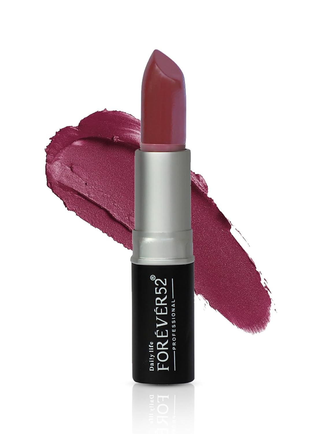 Daily Life Forever52 Power Pout Lipstick | Longwear Comfort | Hydrating Clean Formula | Magnetic Case | Plush Matte Finish (FPL001, 4g)