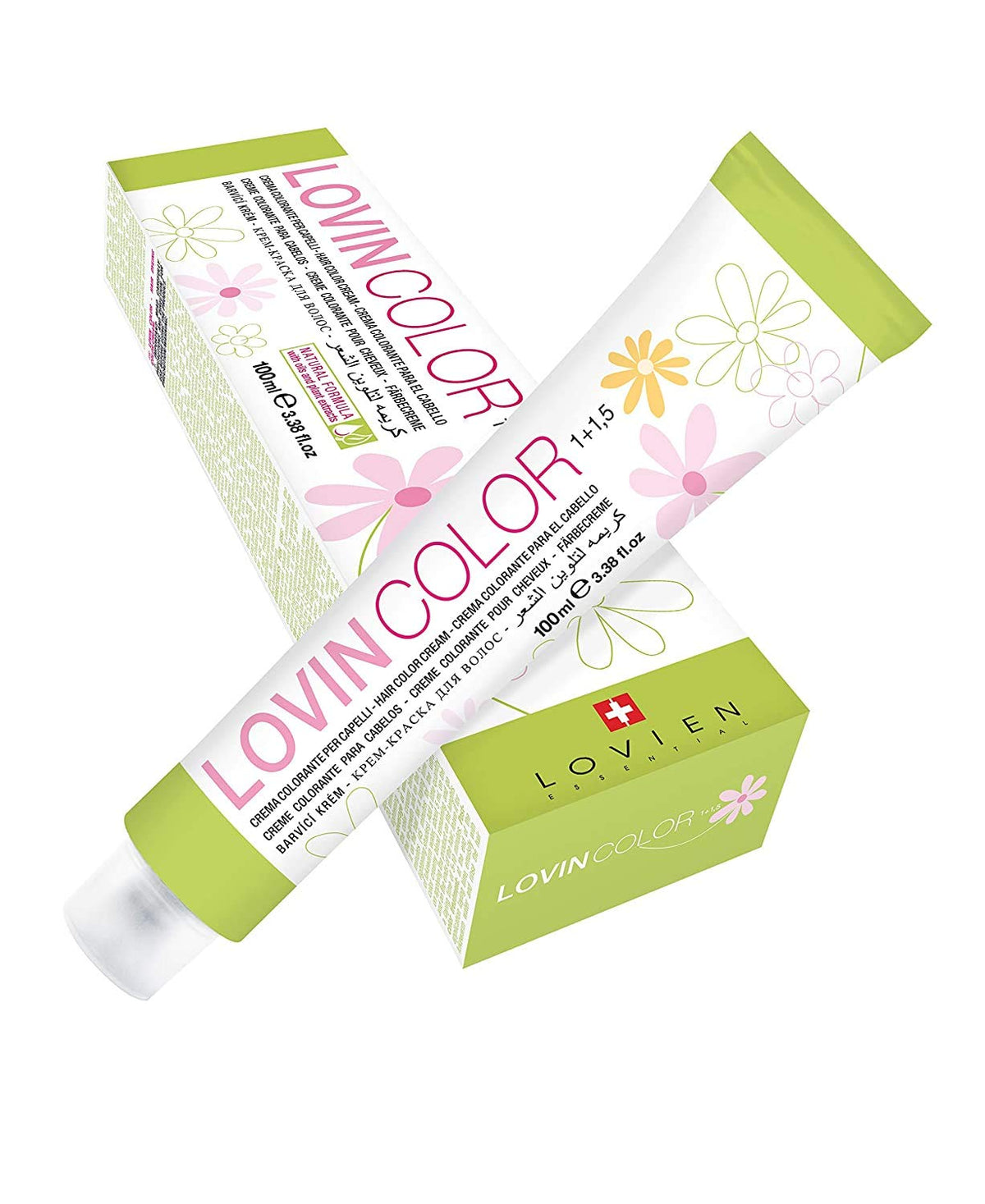 Essential Caffe Coffee Lovin Hair Color with Natural Plants Extracts of Aloe Vera,Olive Oil & Argan Oil