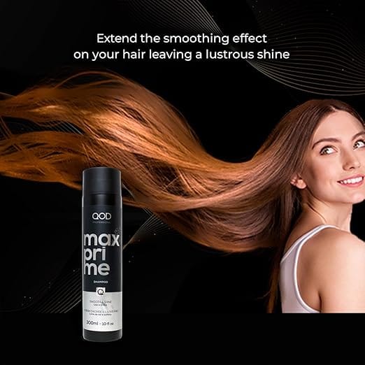 Qod Professional - Max Prime After Treatment Shampoo , Sulphate Free , Sodium Chloride Free (300ml)