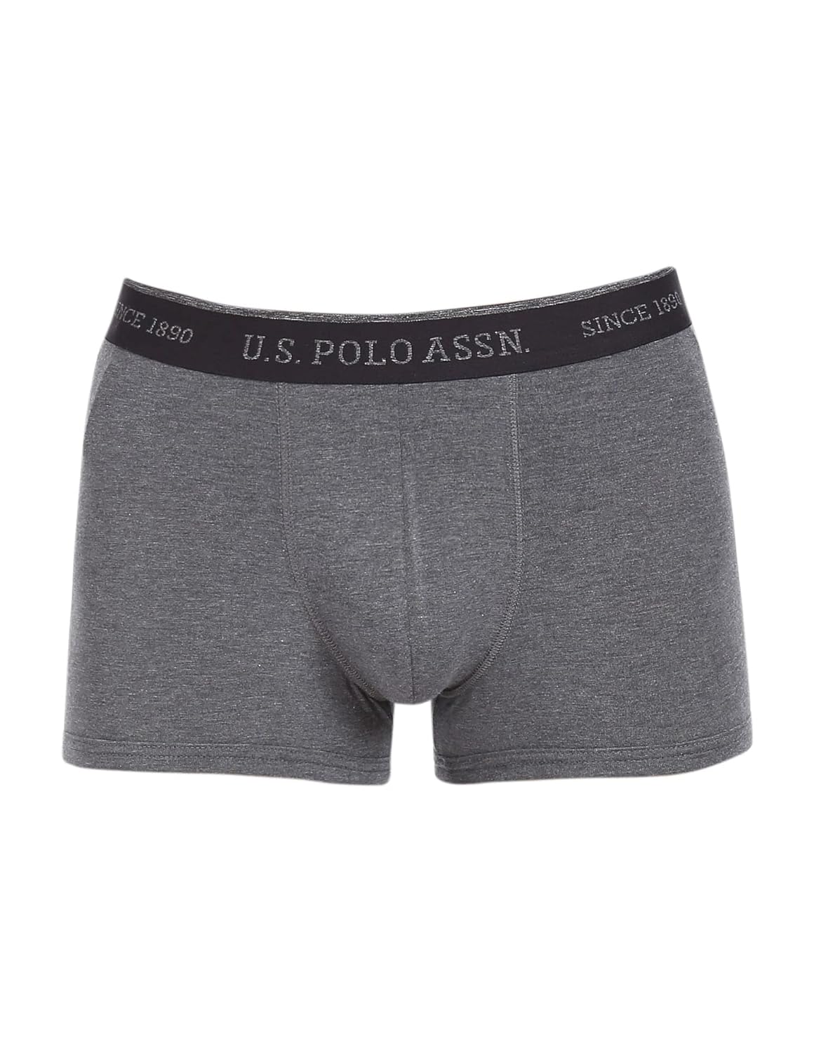 U.S. POLO ASSN. Men Cotton Bamboo Antibacterial I705 Premium Trunks - Pack of 1 S / ANTHRA MEL