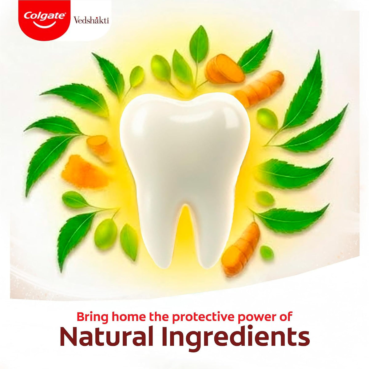 Colgate Swarna Vedshakti Ayurvedic Oral Care Toothpaste with anti-germ properties for whole mouth protection - 200gm