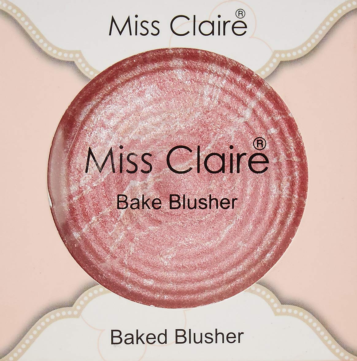 Miss Claire Baked Blusher 04, Pink, 8 g Pink 8 g (Pack of 1)