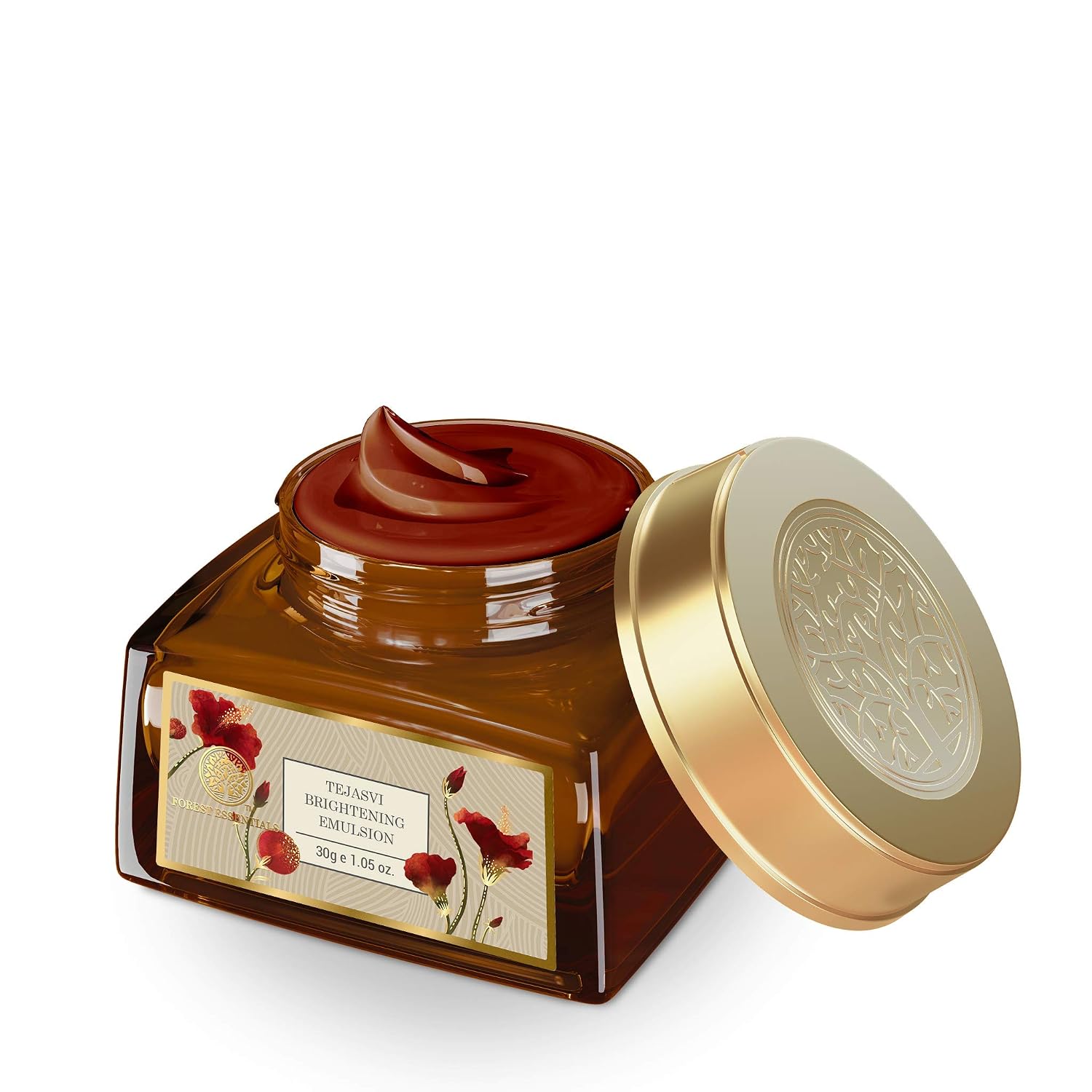 Forest Essentials Deeply Nourishing Brightening Ghee Cream | Ayurvedic Massage Cream with Pure Ghee | Improves Texture, Radiance & Firmness | For All Skin Types
