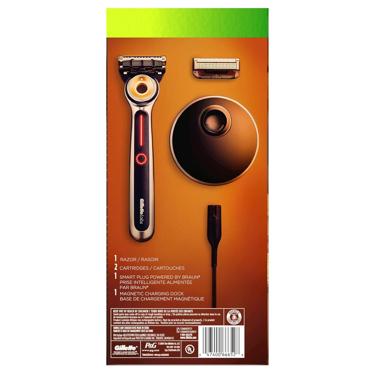GilletteLabs Men Labs Heated Razor Starter It By Gillettelabs
