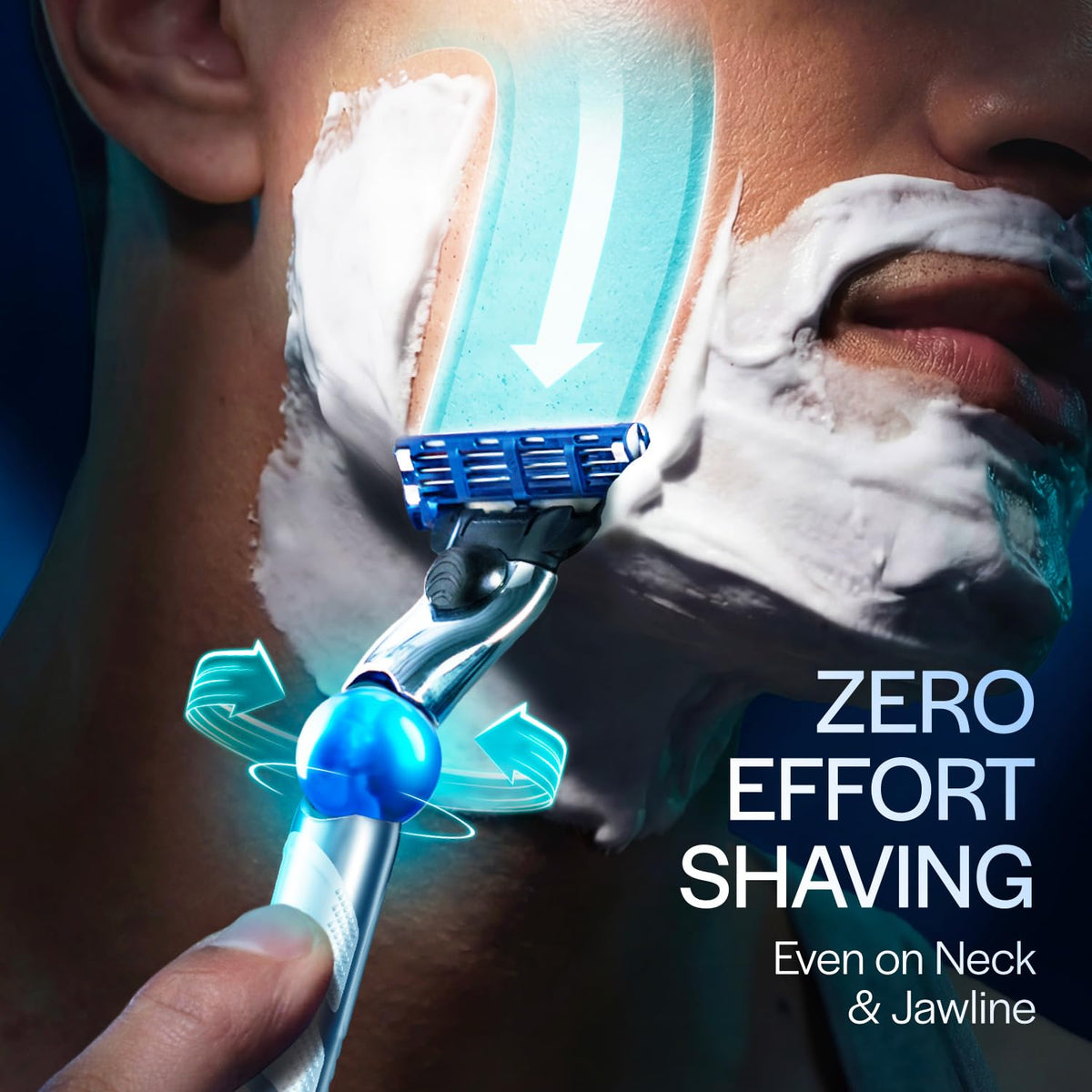 Gillette Mach3 Turbo, Pro Shaving Blades For Men | 10 Cartridges, Super Value Pack | Enhanced Lubrication | 10 Cartridges Last Up-To 150 Shaves | Your Most Comf