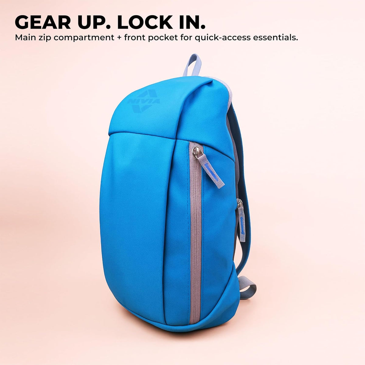 VEBAGA Nivia 5227 Pulse Junior Bag, Others (Sky Blue)
