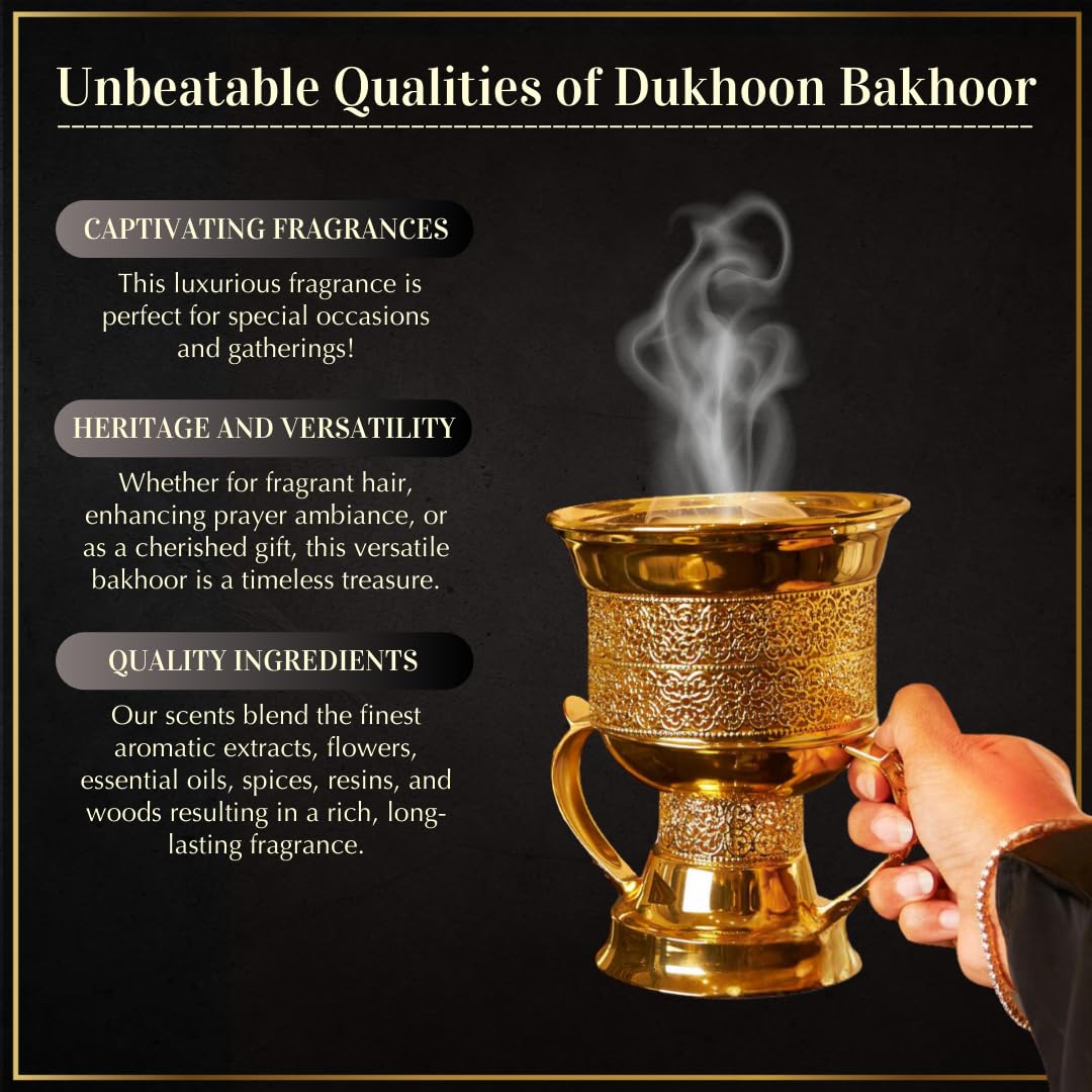 Dakhoon Al Khaleeji Oud Bakhoor by Dukhni | 40g Bakhur for Incense Burner
