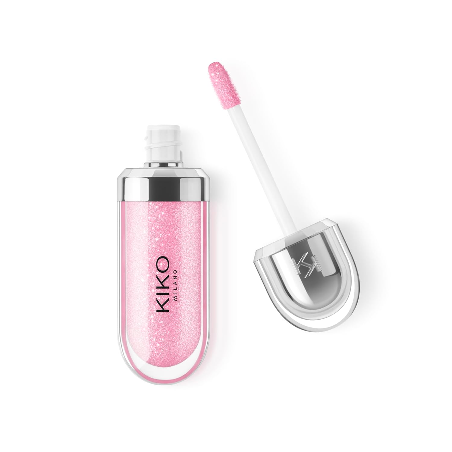 KIKO Milano 3D Hydra Lip Gloss – High Shine, Hydrating, Plumping, Non-Sticky, Moisturizing Lip Makeup Color:05 Pearly Pink