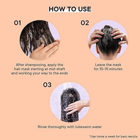 Quench - Damage Repair Hair Mask with Quinoa Protein & Ceramides (200ml)
