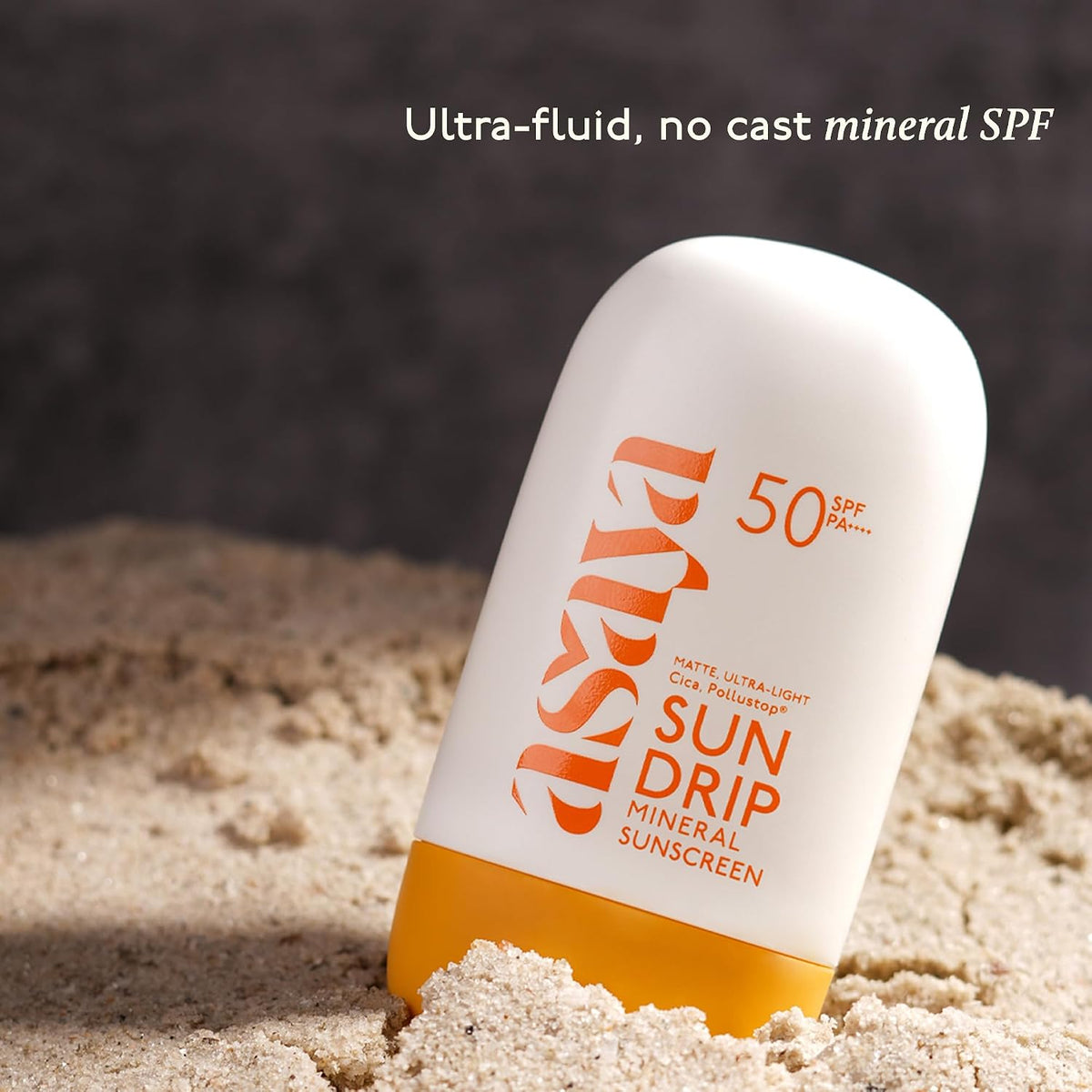Asaya Sundrip Mineral Sunscreen I Lightweight | for Face I All skin types & Sensitive Skin & Pregnancy Safe Sunscreen I Zinc Oxide, Cica & Anti-Pollution Comple