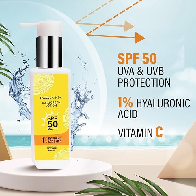 Faces - Sunscreen Lotion SPF 50 PA+++ (100ml)