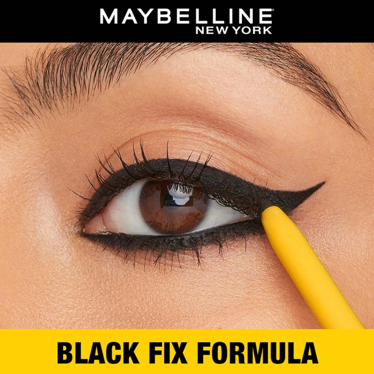 Maybelline New York Kajal, Black, Matte Finish 0.35 g (Pack of 1)