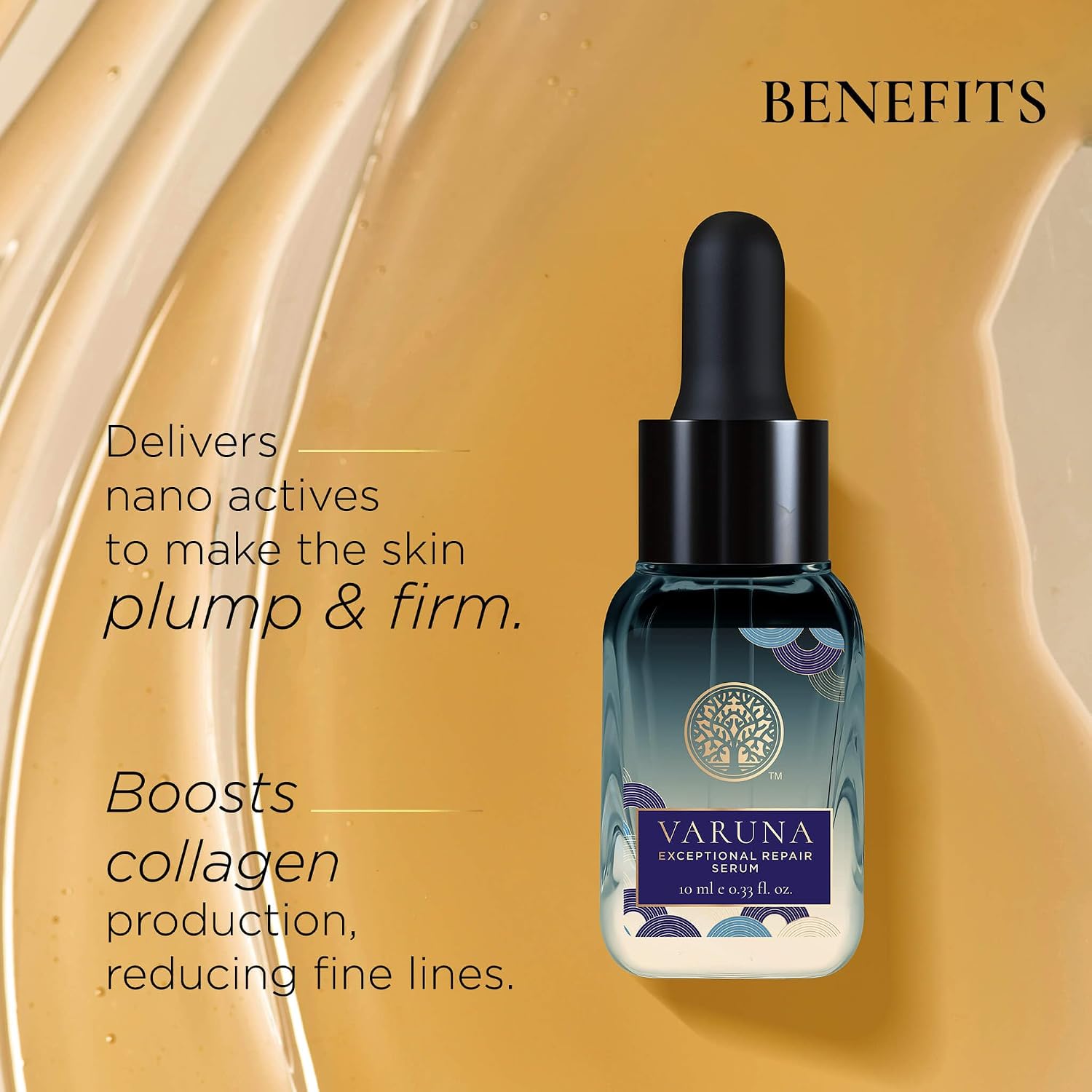 Forest Essentials Varuna Exceptional Anti-Ageing Night Repair Serum | Hydrates & Boosts Collagen for Firmer, Smoother Skin | Innovative Nanotechnology & Fermented Herbs | Clinically Proven Results