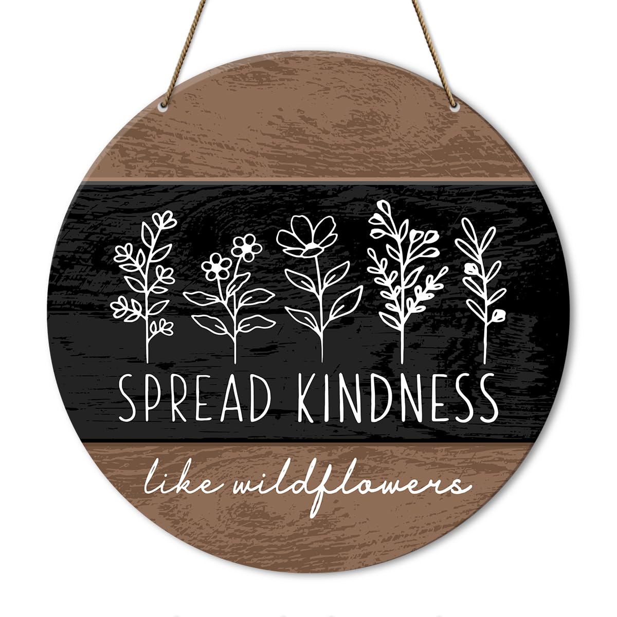 Kindness Decoration, Inspirational Decor for Home Office Classroom, Kindness Inspirational Gifts for Women Men, Mental Health Matter Awareness Month Be Kind Han