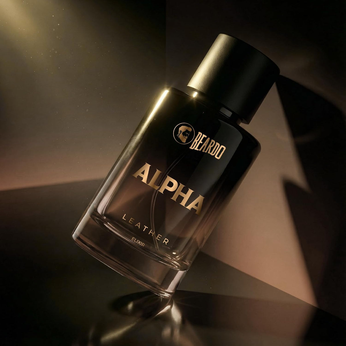 BEARDO Alpha Leather Elixir 30ml | Extrait De Parfum | Leathery Perfume For Men | Long Lasting Perfume | Premium Gift For Man | Gift For Husband | Boyfriend 30