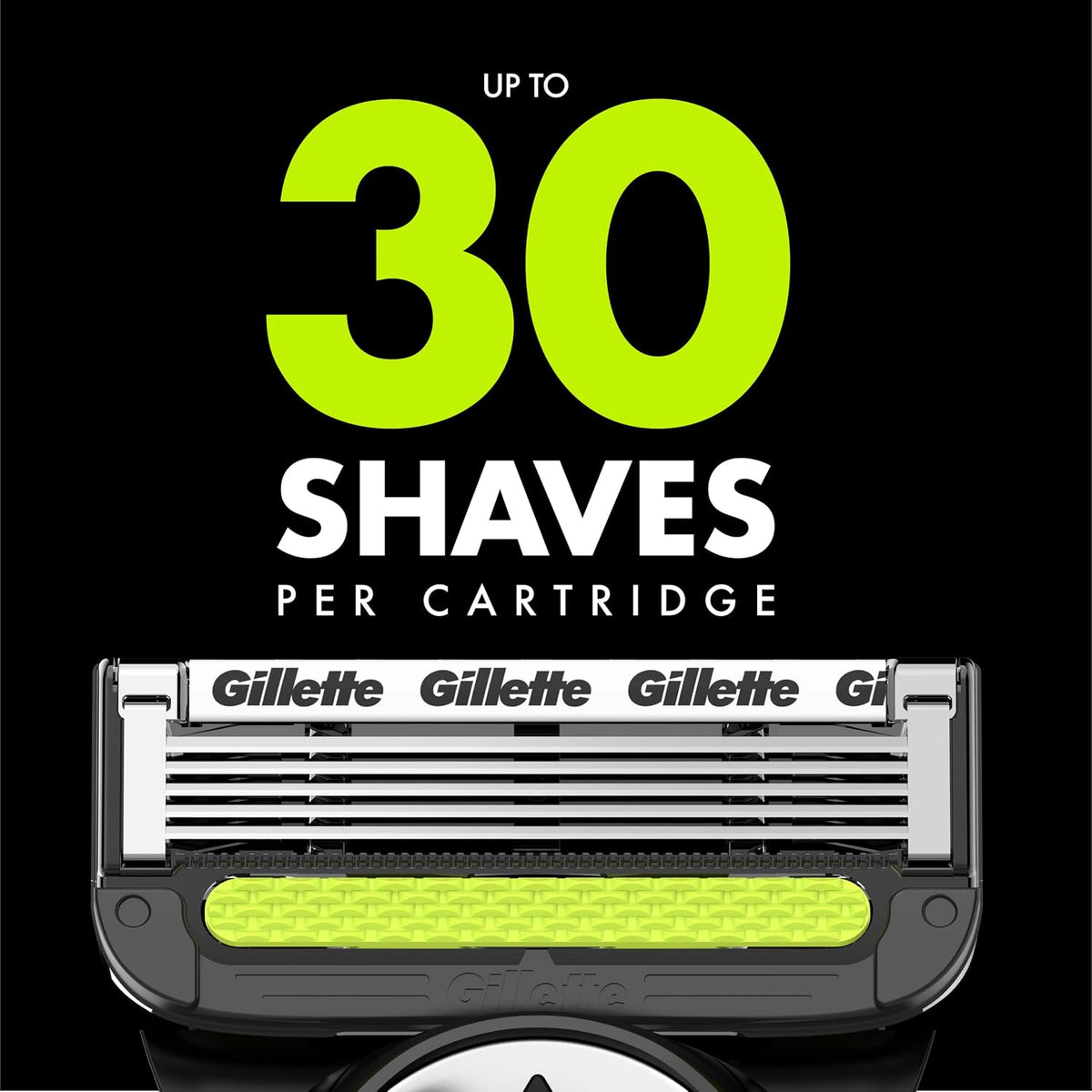 Gillette Mens Razor with Exfoliating Bar by GilletteLabs, Shaving Kit for Men, Includes 1 Handle, 4 Razor Blade Refills, 1 Premium Magnetic Stand Compatible,Mag