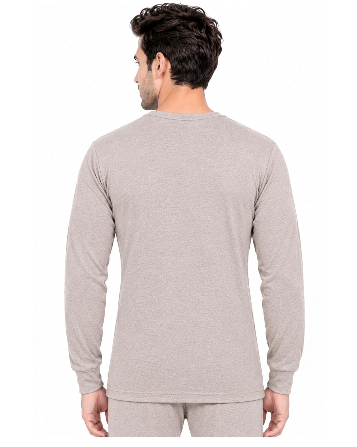 Men's Thermal Top Pack of 3 | Round Neck Full Sleeve Thermal Innerwear for Men | Warm, Soft & Comfortable Winter Wear | Regular Fit (Size-S) 34