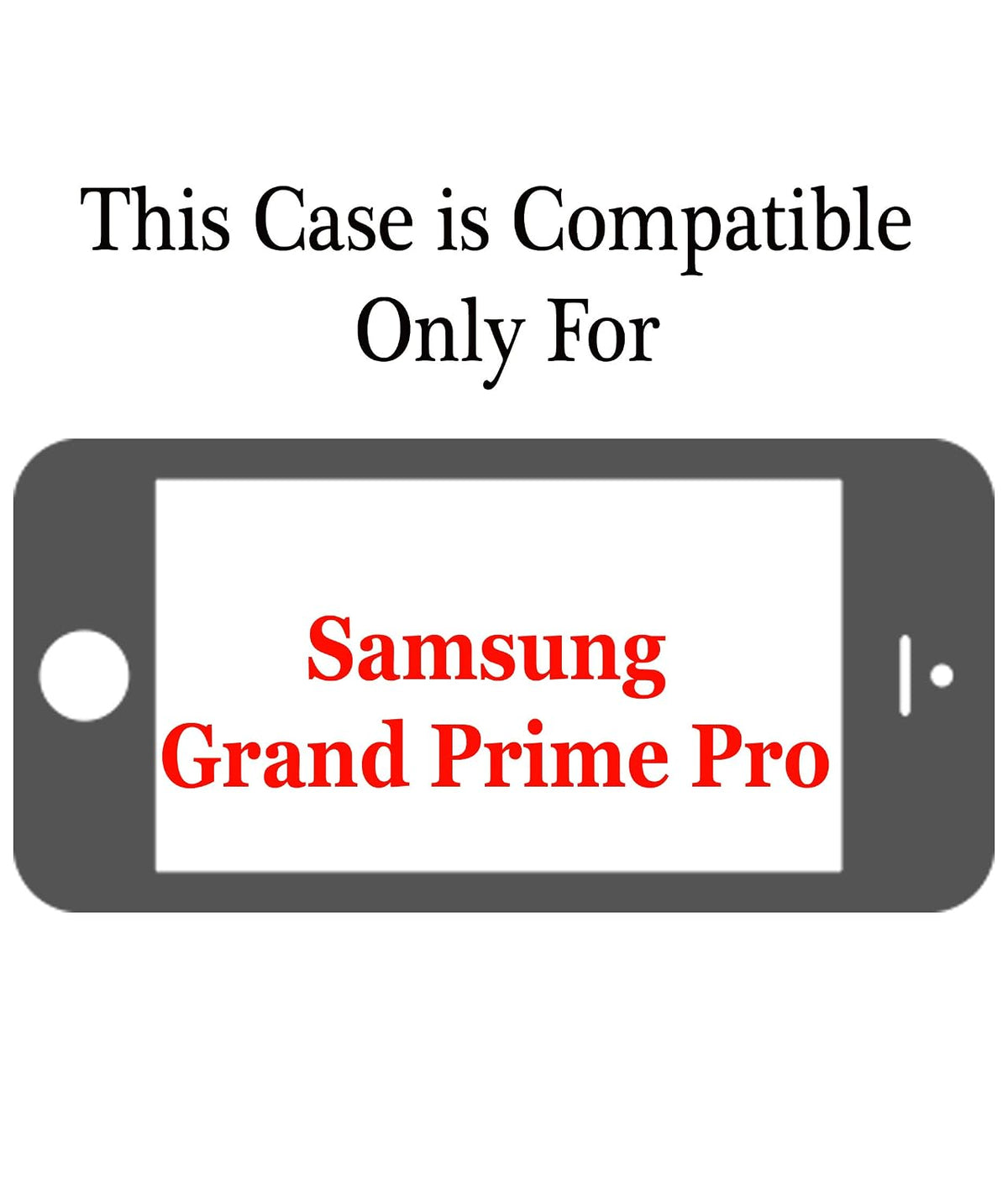 Being Different Doesn't Matter Quote Hard Printed Designer Case for Samsung Galaxy Grand Prime Pro (2018) Back Cover DNL1036