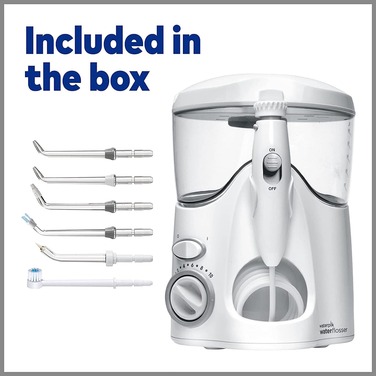 WaterPik Ultra Dental Water Jet (7 Tips)