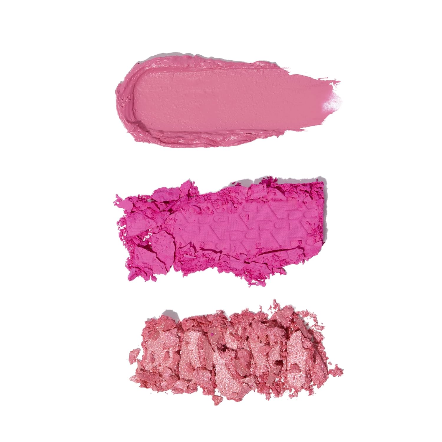 Revolution, Blush Icon Palette, Cream & Pressed Powder Blusher, Highly Pigmented, Face Palette, Vegan & Cruelty-Free, 3 Shades (Hot Pink Flag, 9.8gm)