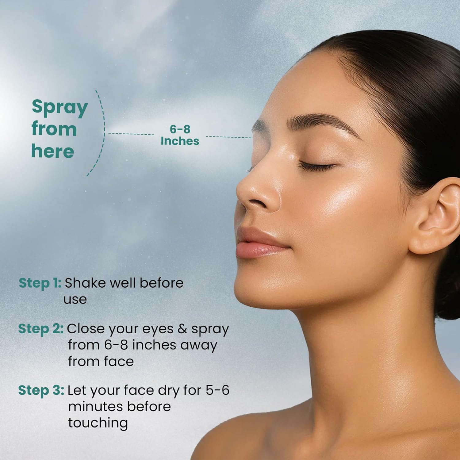 FACESCANADA Ultime Pro Makeup Fixer, 50 Ml | Long Lasting Makeup Setting Spray | Keeps Makeup Intact | Hydrates, Soothes & Refreshes Skin | Hyaluronic Acid & Vitamin E Enriched | No Alcohol