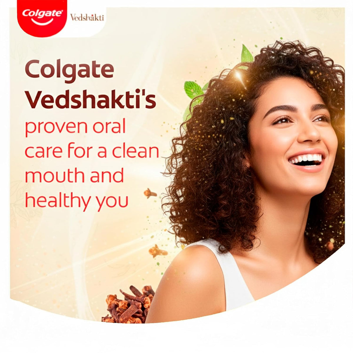 Colgate Swarna Vedshakti Ayurvedic Oral Care Toothpaste with anti-germ properties for whole mouth protection - 200gm