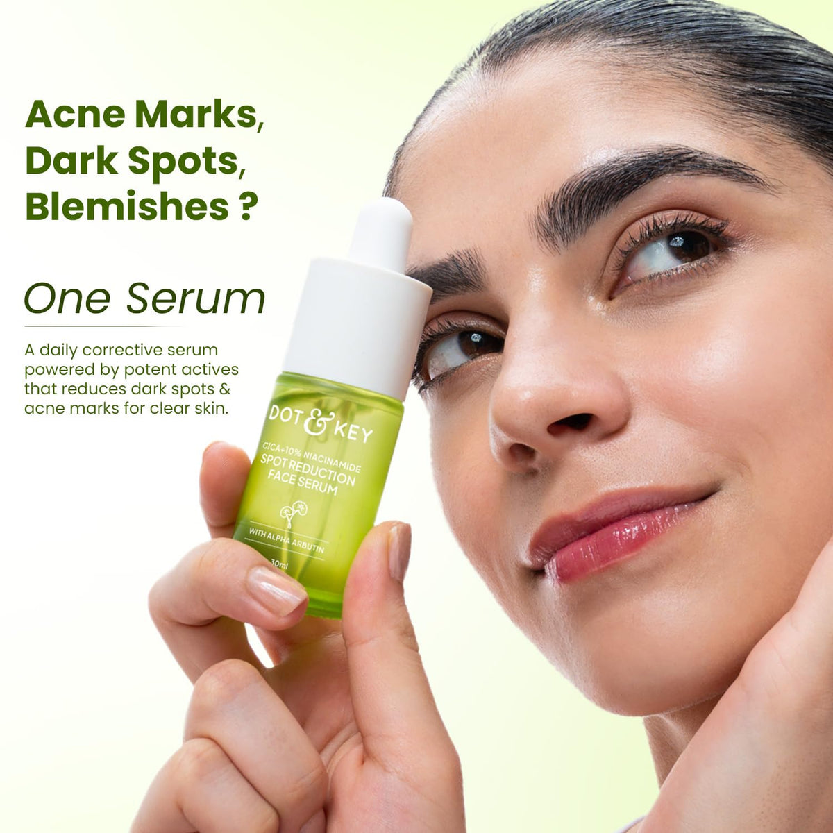 Dot & Key Cica & 10% Niacinamide Spot Reduction Face Serum, 30ml