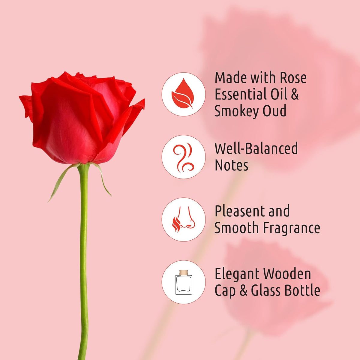 PULCHER Long Lasting Car Fresheners - Assorted Combo Pack of 4 (Musk + Aqua + Lavender + Rose Oud) | Luxury perfume for car crafted with Natural Essential Oil |